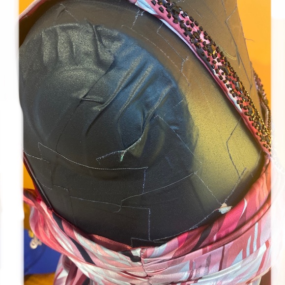 Mac and Cleo beaded pink and gray dress - Picture 10 of 13